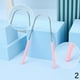 thumbnail image 1 of 1PC Tongue Scraper Cleaner Surgical Grade Pro Eliminate Bad Breath Stainless Steel Metal Tongue Brush Dental Kit For Adults, 1 of 3