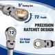 thumbnail image 4 of Juego De Llaves De Trinquete 22 Piezas Cabeza Flexible 6 18 Mm Y 1 4 3 4, 4 of 8