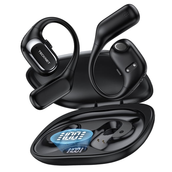 Auriculares TECKNET Open Ear Inalámbricos Negros