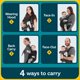 thumbnail image 5 of Portabebés Safety 1st Gris 7‑14 kg 4 posiciones, 5 of 6