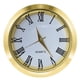 thumbnail image 1 of Inserto de reloj mini HILLHOME de 37 mm con bisel dorado y movimiento de cuarzo, 1 of 6