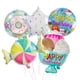 thumbnail image 1 of Globos De Helado Globos De Papel De Aluminio Versátiles Para Dulces Suministros Para Fiestas De Cumpleaños Dulces, 1 of 5