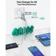 thumbnail image 3 of [Cargador] Cargador de pared USB C Aiminu, adaptador PD rápido de 4 puertos de 40 W, 3 of 7
