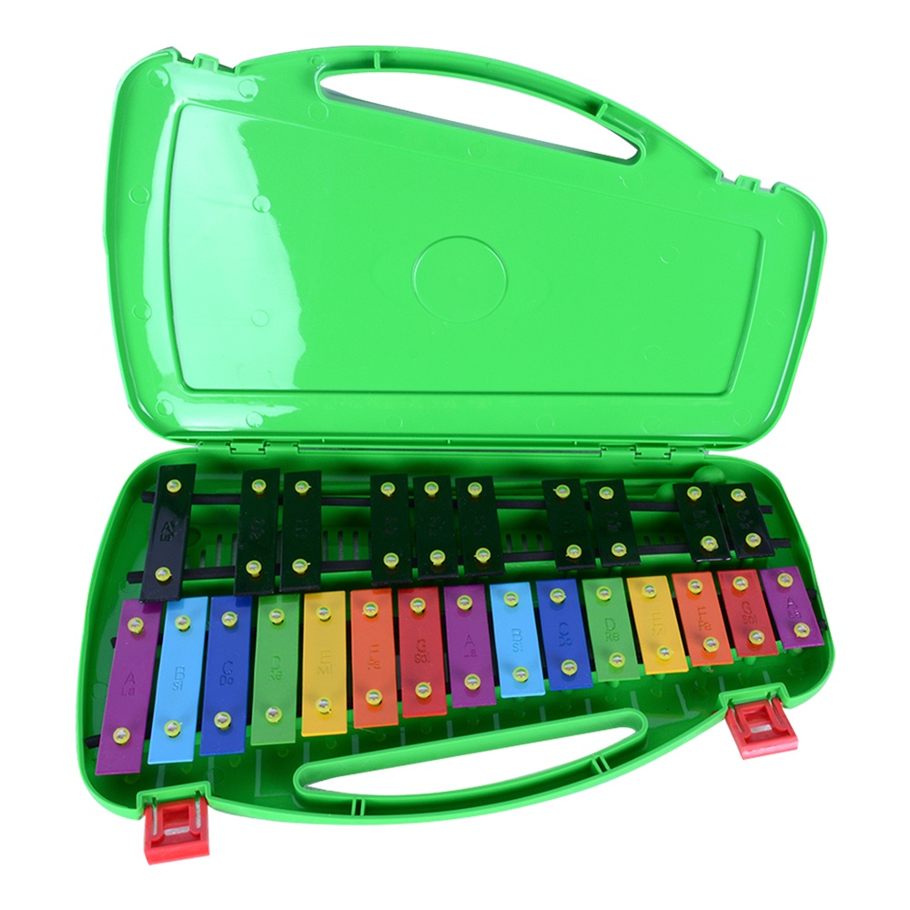 Metalofono 25 Notas Color - Verde Rmx