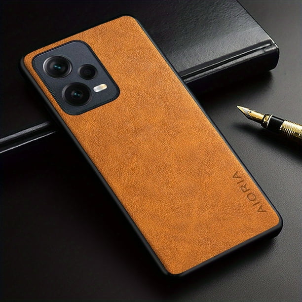 Retro Design PU Leather Phone Cover - Full Protection for Redmi Note 12 11 10 9 8 Pro 5G