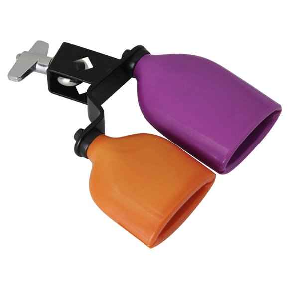 Cowbell Mowind Bicolor para batería, tonos altos y graves