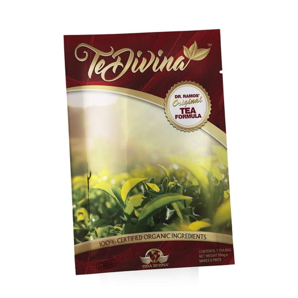 Tea Vida Divina Te Divina Original Detox 50 mg 1 bolsita de té