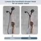 thumbnail image 5 of Extensor de brazo para ducha BRIGHT SHOWERS de 10 cm, bronce aceitado, 5 of 7