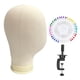 thumbnail image 4 of Cabeza De Maniquí Versátil, Soporte Para Peluca, Para Hacer Cabello, Gafas, Resistente, 53 Cm, 4 of 5