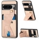 thumbnail image 1 of Funda Resistente para Google Pixel 8 Pro con Tarjetero y Soporte, Diseño Magnético Blanco, 1 of 5