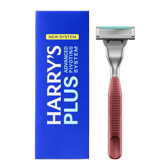 Maquinilla Harry's Plus Mango Metálico Clay 1 Cuchilla 5 Hojas
