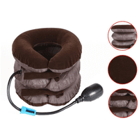 Movi - Soporte Cervical Inflable Con Bomba Manual Y Ajuste Velcro