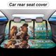 thumbnail image 5 of Era de Hielo: Buck Salvaje-theme Car Rear Seat Covers Back Elastic Flexible Car Seat Covers Decorative Fits Most Cars 120x59x76cm, 5 of 6