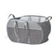 thumbnail image 2 of Con Asas De Transporte Cesto De Ropa Transpirable Para Lavadero Calcetines De Baño Gris, 2 of 3