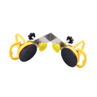 Ioensy - Colocador De Costuras Sin Costuras Nivelador De Costuras De Metal Colocador De Costuras De Piedra De 90 Grados Ventosa Doble