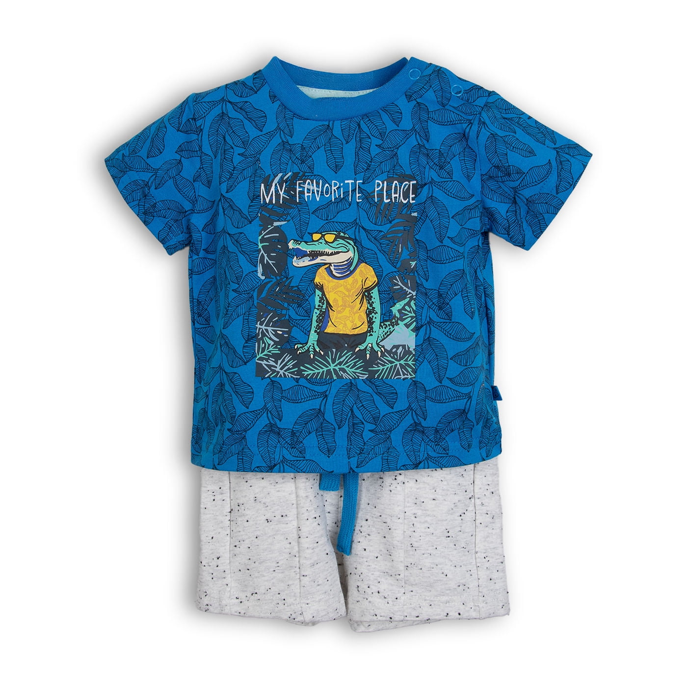 Conjunto Bebe Niño Azul Pillin