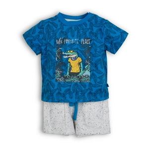 Conjunto Bebe Niño Azul Pillin