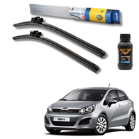 Plumillas Hella Cleantech Para Kia Rio 2012-2016