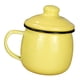 thumbnail image 2 of Taza Esmaltada Para Beber, Taza De Té, Taza De Jugo Para Oficina, Cocina, Picnic, Amarillo, 2 of 5