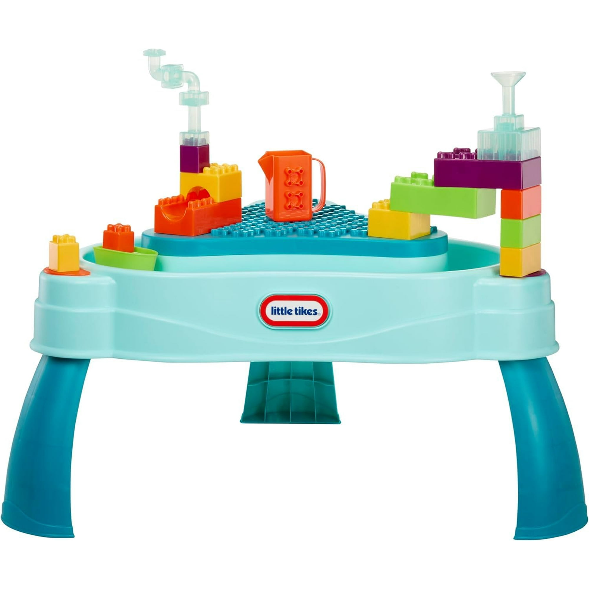 Mesa De Agua Little Tikes Build & Splash Con 25 Accesorios