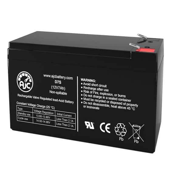 Batería AJC compatible con Vision CP1270-F2 12V 7Ah