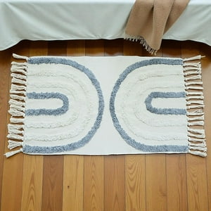 Top Lucky - Bajada De Cama Bordada Kilim De Estilo Etnico 60X90Cm Md71