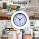 thumbnail image 5 of Reloj de pared silencioso con movimiento Komatsu, adecuado para estudio, cocina y dormitorio., 5 of 5