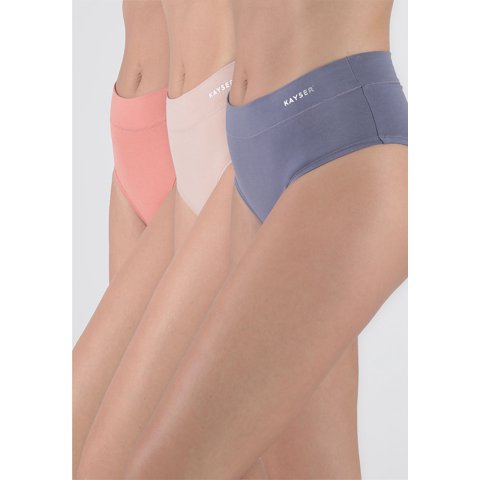 Pack 3X Calzon Hi-Leggs Algodón P311.80-Nar Kayser