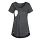 thumbnail image 2 of Polera Lactancia Maternidad Ema Manga Corta Gris gris XL, 2 of 6