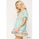 thumbnail image 4 of Top con Volantes y Abertura en la Espalda con Estampado Floral y Lunares, 4 of 8