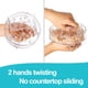 thumbnail image 4 of Herramienta para Desmenuzar Pollo MANBA Clear Twist, 4 of 6