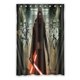 thumbnail image 1 of Cortina de ducha de Star Wars, juego de cortina de baño con ganchos, tamaño 48 x 72 pulgadas, 1 of 3