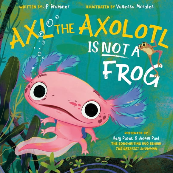 Libro Flamingo Books: Axl el ajolote no es una rana