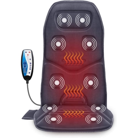 Masajeador De Espalda Con Cojín Comfier Gris