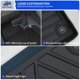 thumbnail image 3 of Alfombrillas de Piso Rongtaod 7 piezas para Kia Sorento 2021‑2026, 3 of 9