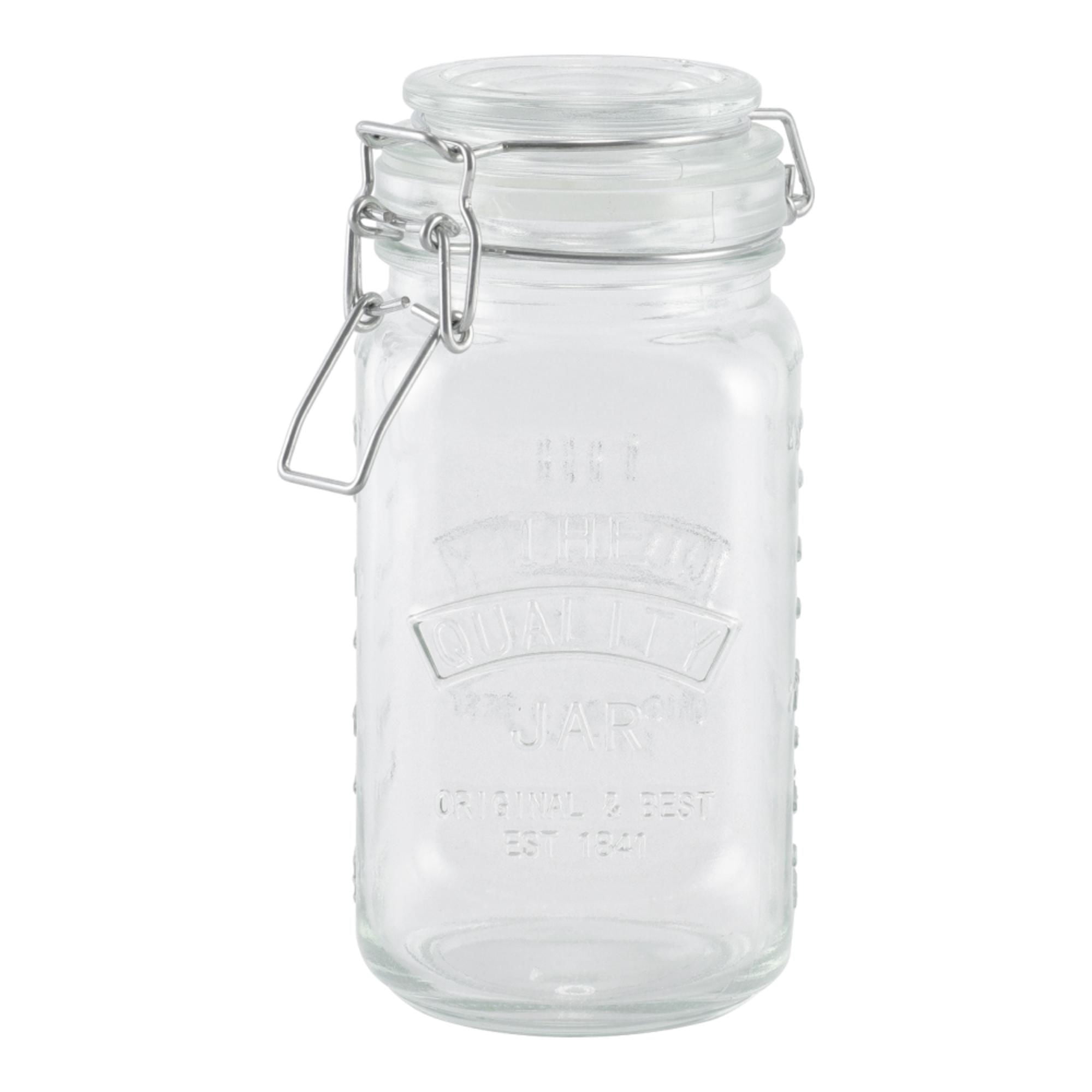 Canister Vidrio 500ml Transparente 1 Piezas Haus