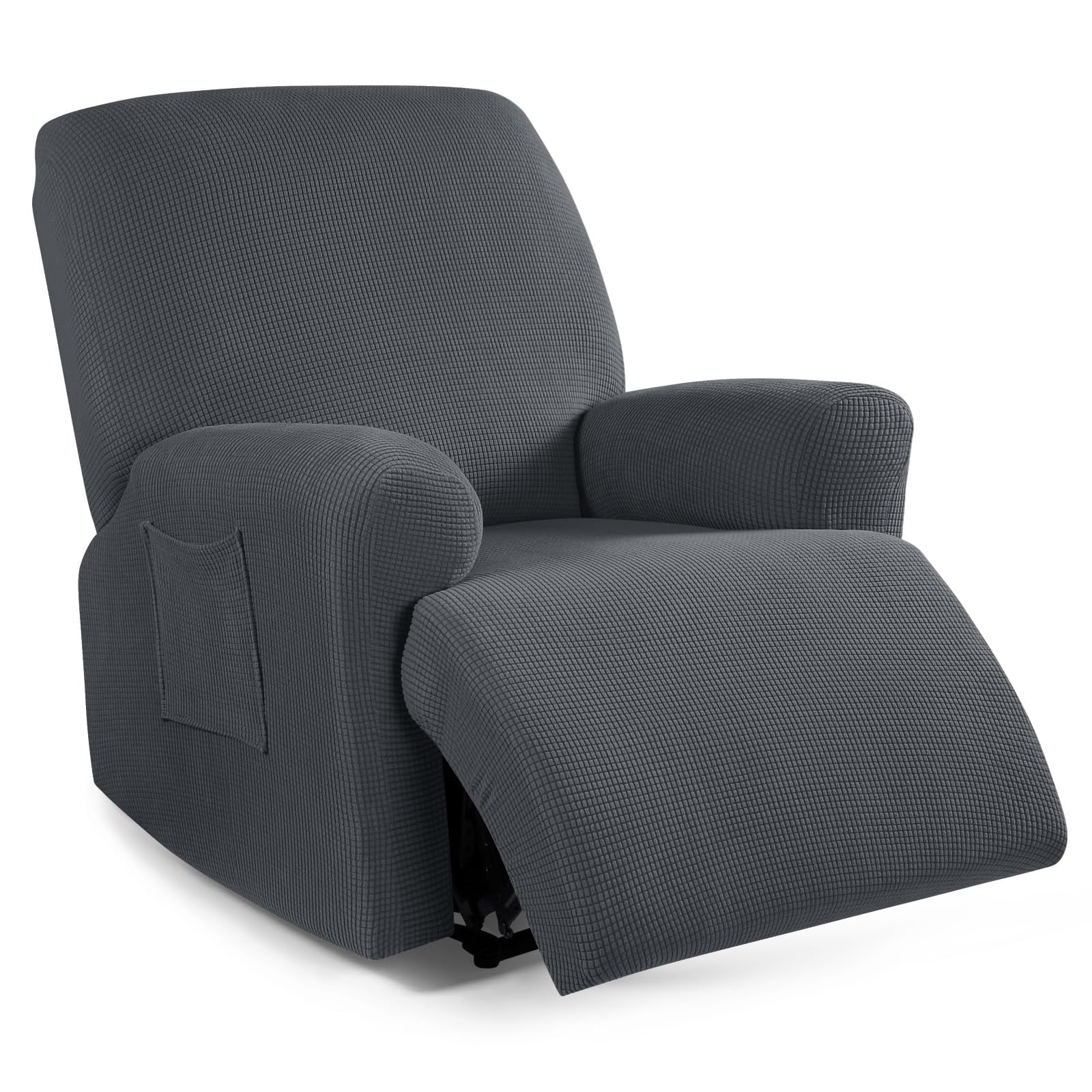Funda Reclinable Taococo 4 Piezas Gris