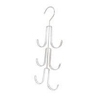 Magideal - Colgador De Monedero, Colgador De Cinturón De Almacenamiento Colgante Para Armario, Soporte Para Bolsa Colgante Para Ropa Pequeña, Sombrero, Zapatos, Plata