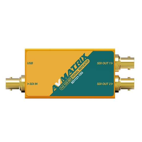 Repetidor SDI LILLIPUT SD1121-12G 1x2 12G‑SDI con Detección Automática
