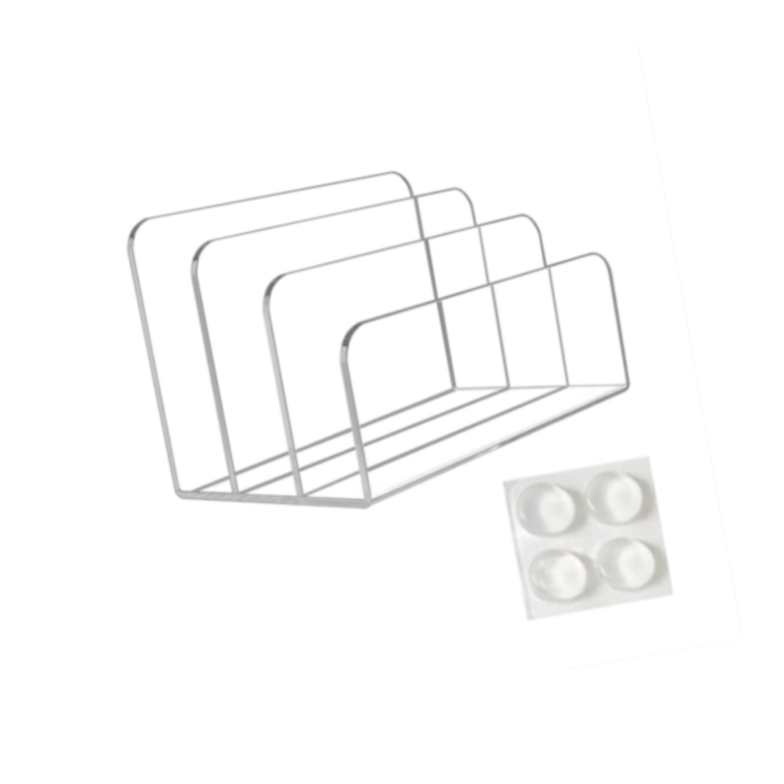 Bothyi - Clasificador De Correo Acrílico Liviano Con Soporte Para Sobres Para Cuadernos, Documentos Y Cartas