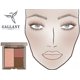 thumbnail image 2 of Paleta facial Gallany Trios Geneva con rubor e iluminador, 2 of 5