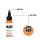 thumbnail image 4 of Tattoo Ink Dynamic Color Co. Naranja brillante, 30 ml, esterilizado, 4 of 5