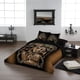 thumbnail image 2 of Hollywood Night- Duvet Set Tattoo Dark Fantasy 3-Piece Bedding Set (1 Duvet Cover + 2 Pillow Shams), 2 of 4
