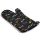 thumbnail image 1 of Iconos y citas del programa de televisión Oven Mitt Ukonic Friends, color negro, 1 of 7