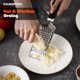 thumbnail image 3 of Rallador de queso Rainspire Professional de acero inoxidable negro, 3 of 9