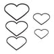 thumbnail image 4 of 5 Piezas De Anillos Flotantes Para Plantas De Acuario En Forma De Corazón, 5 Tama?os, Anillos Alimentadores De Peces, 4 of 5