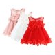 thumbnail image 2 of Vestido De Princesa Sin Magas Floral Tul Para Bebe Lau, 2 of 3