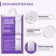 thumbnail image 5 of Absorbedor de humedad CLEVAST, 450 ml, paquete de 6 unidades, para armario, color lavanda, 5 of 7