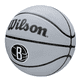 thumbnail image 3 of Balón Basketball Wilson NBA Team Tribute Solid Brooklyn Nets Tamaño 7, 3 of 3