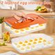 thumbnail image 3 of Contenedor de Huevos FMOACEN 36 Ranuras Plástico Transparente con Asa, 3 of 7